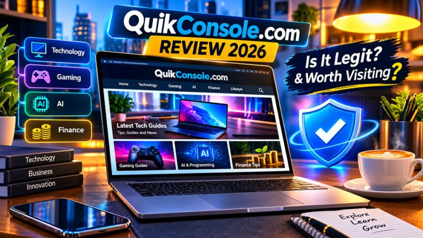 QuikConsole.com Review 2026: Is It Legit and Worth Visiting?