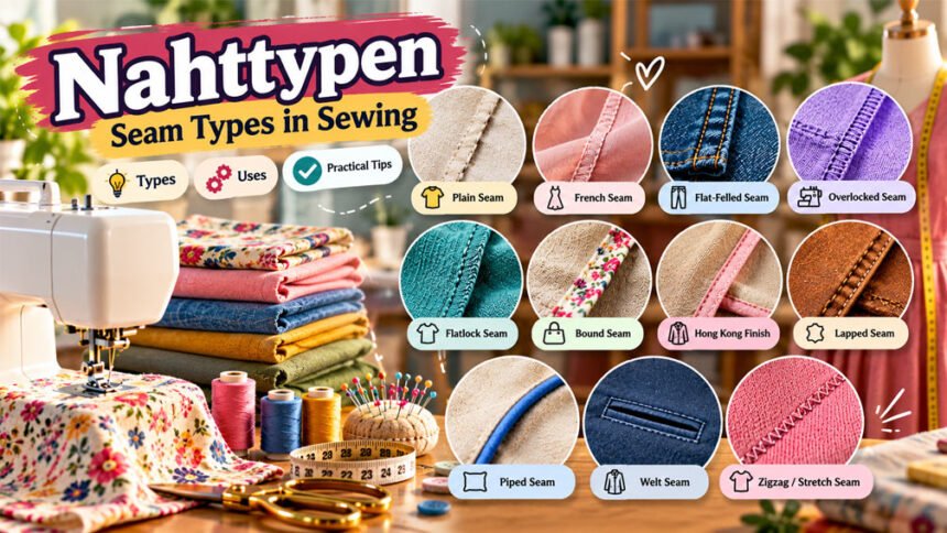 Nahttypen in Sewing: Types, Uses, and Practical Tips