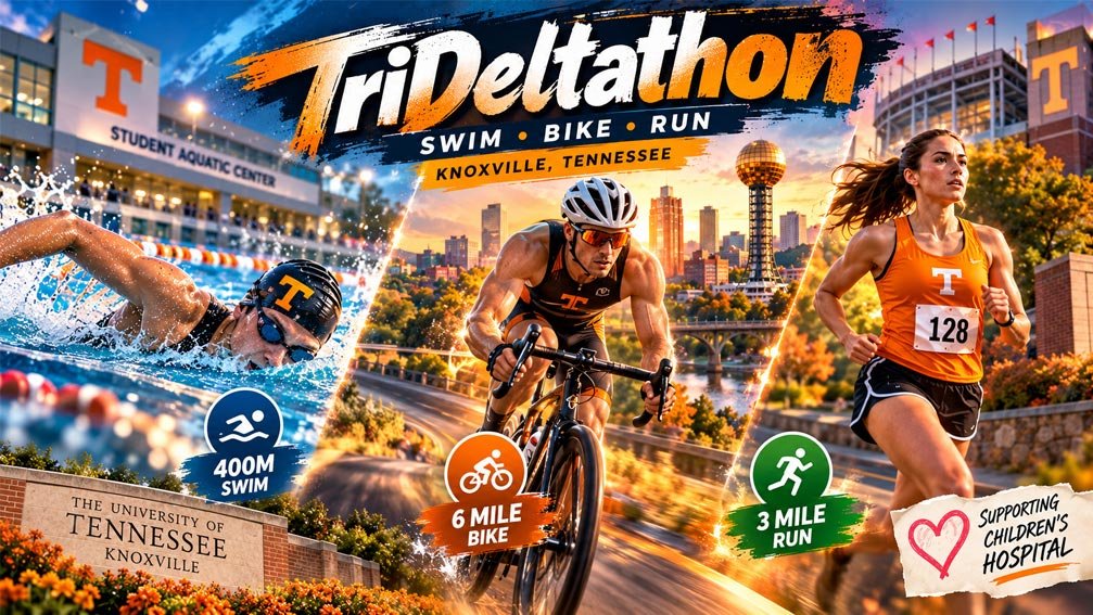 TriDeltathon Race: Swim, Bike, Run, and Its Knoxville History