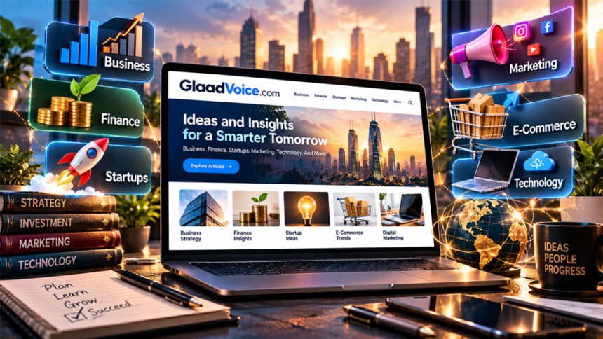 GlaadVoice.com Guide: Business, Finance, Startups, and More