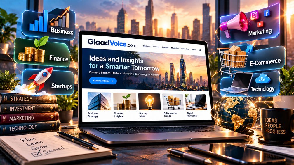 GlaadVoice.com Guide: Business, Finance, Startups, and More