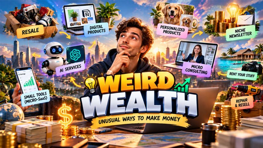 Weird Wealth Guide 2026: Unusual Ways to Make Money
