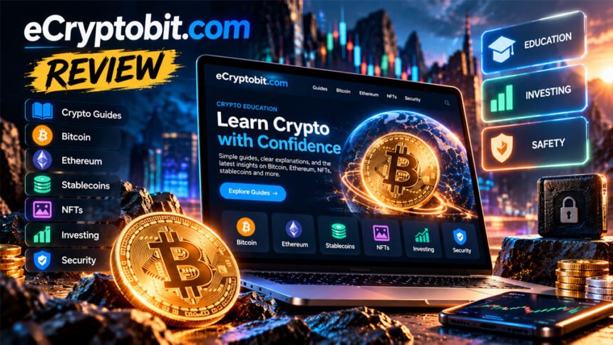 eCryptobit.com Review: Features, Crypto Guides, Safety, and More