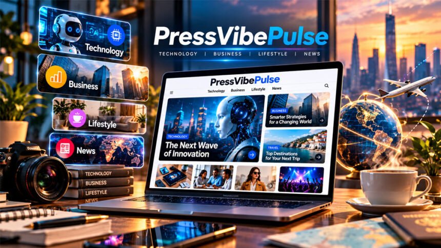 PressVibePulse com Guide: Technology, Business, Lifestyle, and News