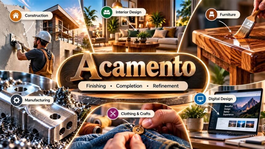 What Does Acamento Mean? Origin, Applications, and Techniques