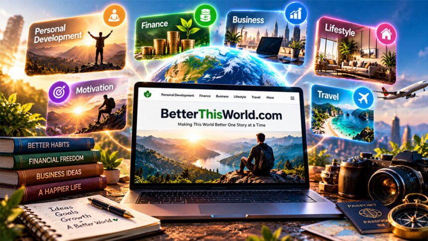 BetterThisWorld.com: Personal Development, Finance, Business, and More