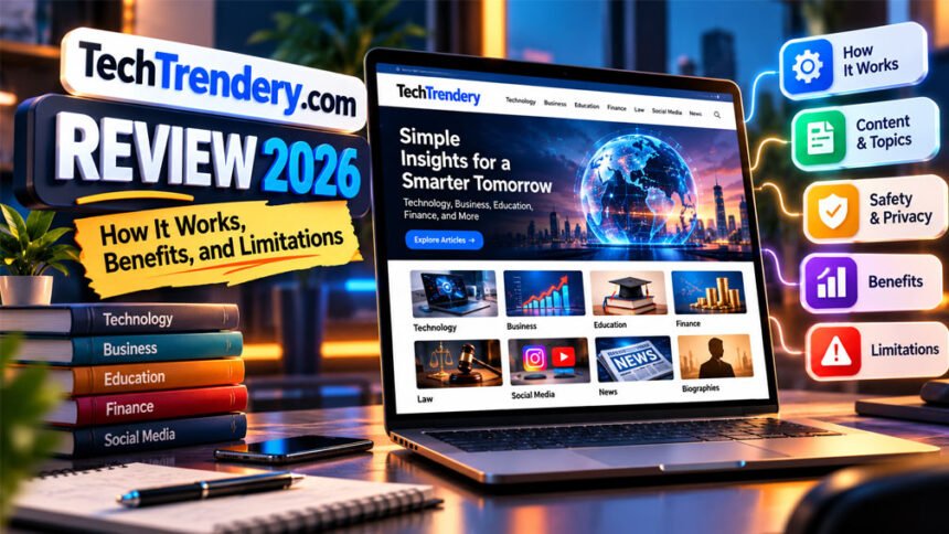 TechTrendery.com Review 2026: How It Works, Benefits, and Limitations