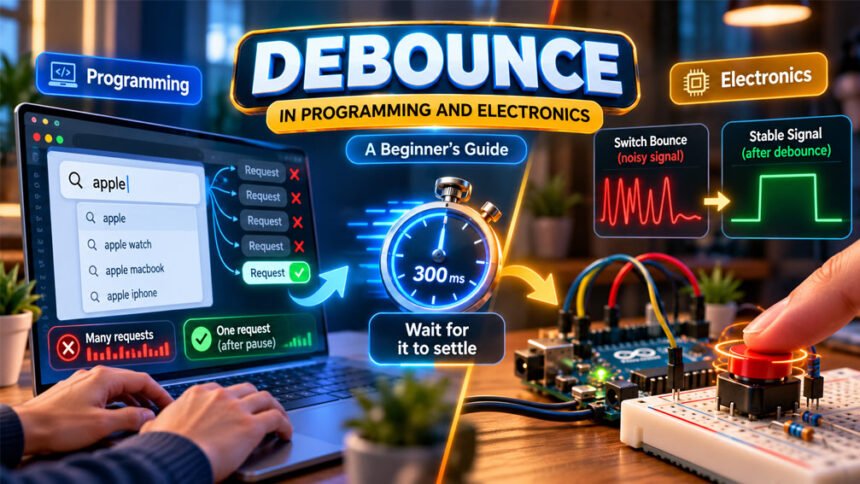 Debounce in Programming and Electronics: A Beginner’s Guide