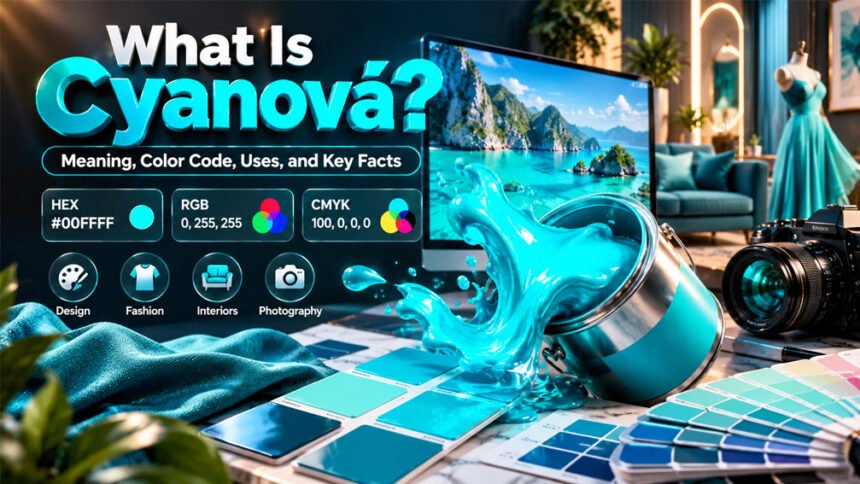 What Is Cyanová? Meaning, Color Code, Uses, and Key Facts