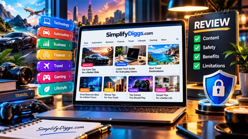 SimplifyDiggs.com Review: Content, Safety, Benefits, and Limitations