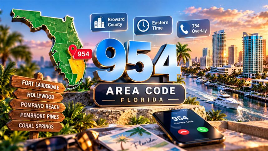 954 Area Code Guide: Florida Cities, Time Zone, and 754 Overlay