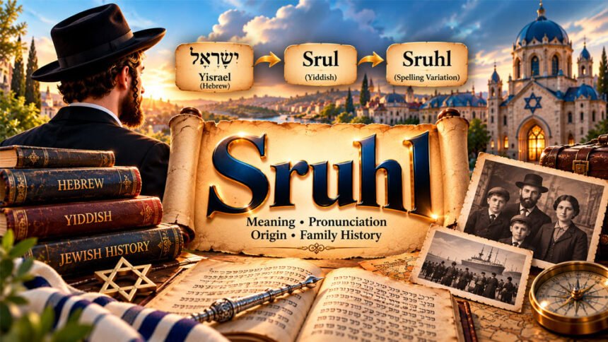 What Is Sruhl? Meaning, Pronunciation, Origin, and Family History