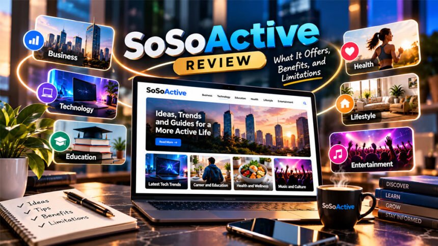 SoSoActive Review: What It Offers, Benefits, and Limitations
